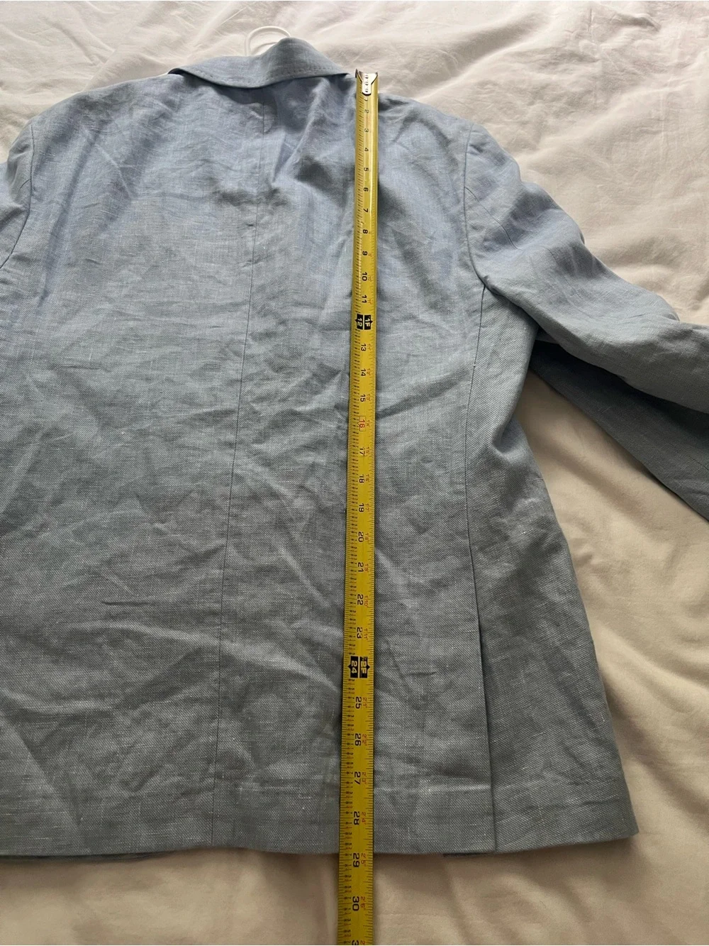 Vineyard Vines Mens Linen Cotton Unstructured Blazer Light Blue Size Large